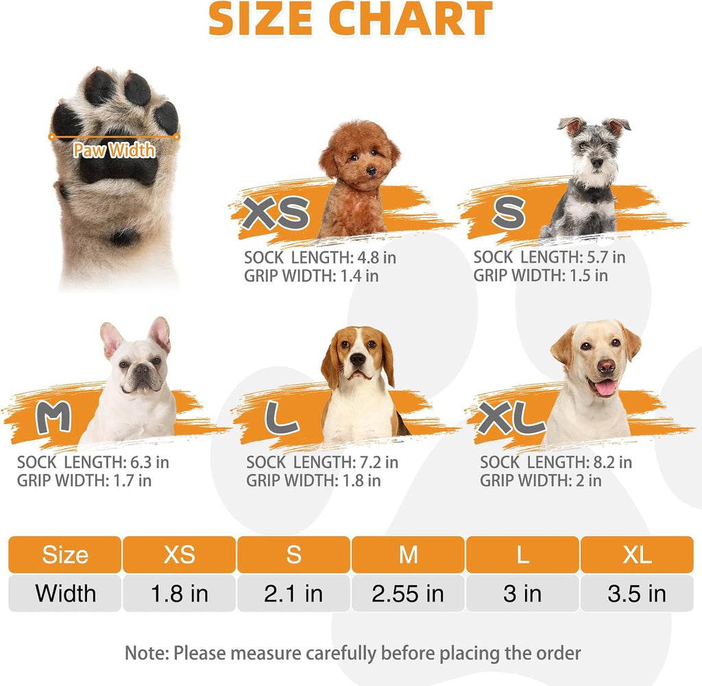Anti Slip Dog Socks Shoes for Hot Pavement to Prevent Licking Paws Scratching, Pet Boots & Paw Protector for Hardwood Floors, Dog Grip Booties for Small Medium Large Senior Dogs, Black M