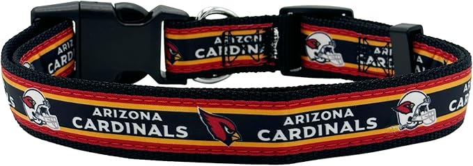 New & Improved Pets First NFL Licensed PET Collar- Heavy-Duty, Strong, and Durable New Dog Collar. Available in 32 Football Teams and 4 Sizes