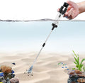 Carefree Fish Aquarium Precision Siphon Pipette Upgraded Turkey Baster Waste Remover Fish Feeder Feeding Coral Fish Tank Fertilizing Plants Feeding Tube Poop Collector 20Inch