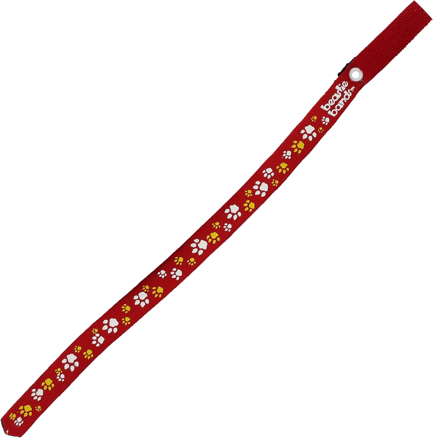 Cat Collar Paw Prints (Red)