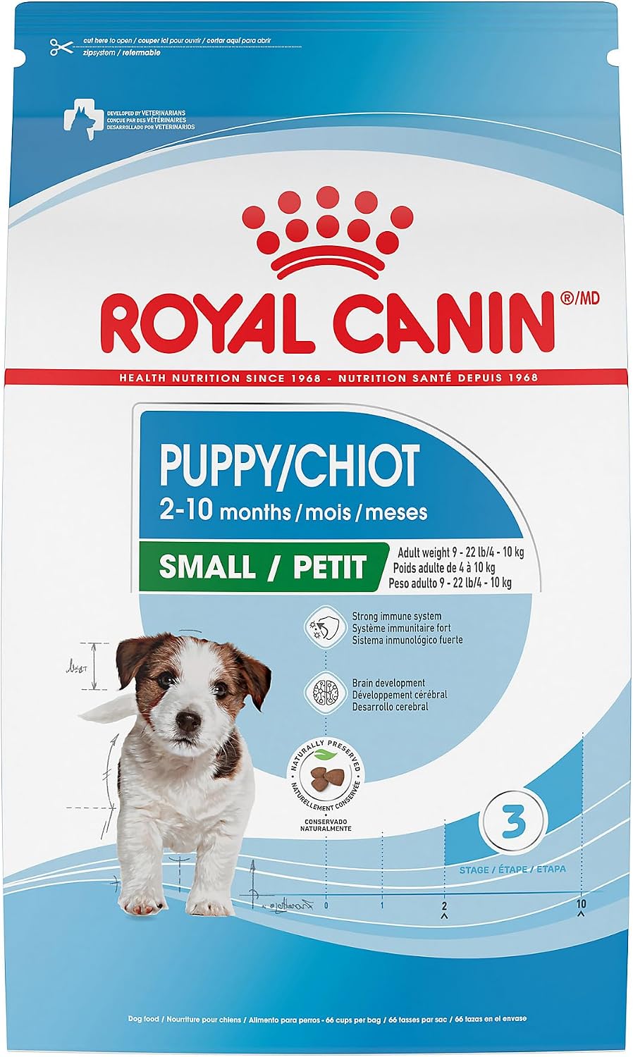 ROYAL CANIN Size Health Nutrition Small Puppy Dry Dog Food, 14 lb Bag | Supports Growth and Development, Specially Sized Kibble, Tailored Nutrition for Small Breeds, 14 lb Bag