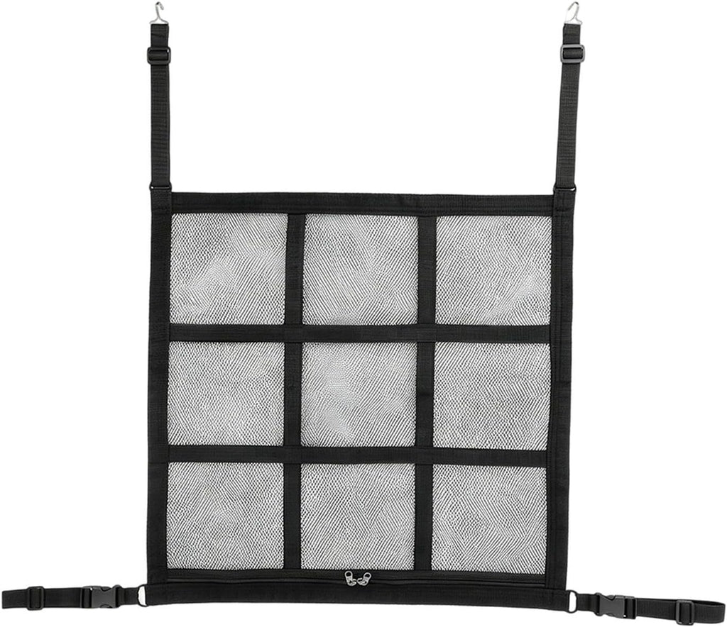 Car Dog Divider Breathable Heavy-Duty Telescopic Adjustable | Dog Vehicle Seat Barrier Net for SUV Sedan Truck Vehicle Backseat Trunk