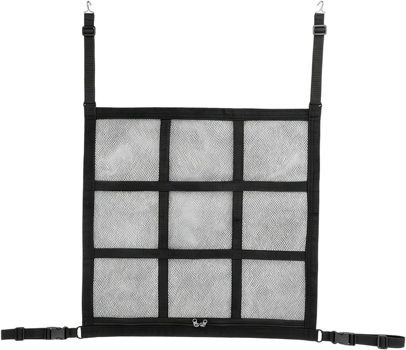 Car Dog Divider Breathable Heavy-Duty Telescopic Adjustable | Dog Vehicle Seat Barrier Net for SUV Sedan Truck Vehicle Backseat Trunk