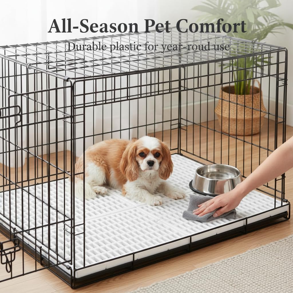 Cooling Pad for Pet Cages, Bite Resistant Dog Cooling Mat for All Seasons, pet Cooling pad, Non-connectable, 73cm x 46cm