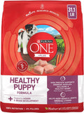 Purina ONE Plus Healthy Puppy Dry Food, Chicken, 31.1 lb Bag | High protein formula with real chicken, DHA to support vision and brain development and antioxidants for immune support