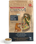 CARNA4 Air Dried Dog Food, Goat Recipe, Grain-Free, 20 Pound | Pastured Goat, Liver & Sprouted Seeds, Quick-Baked & Never Extruded, Easy-Chew, No Synthetic Vitamins or Minerals