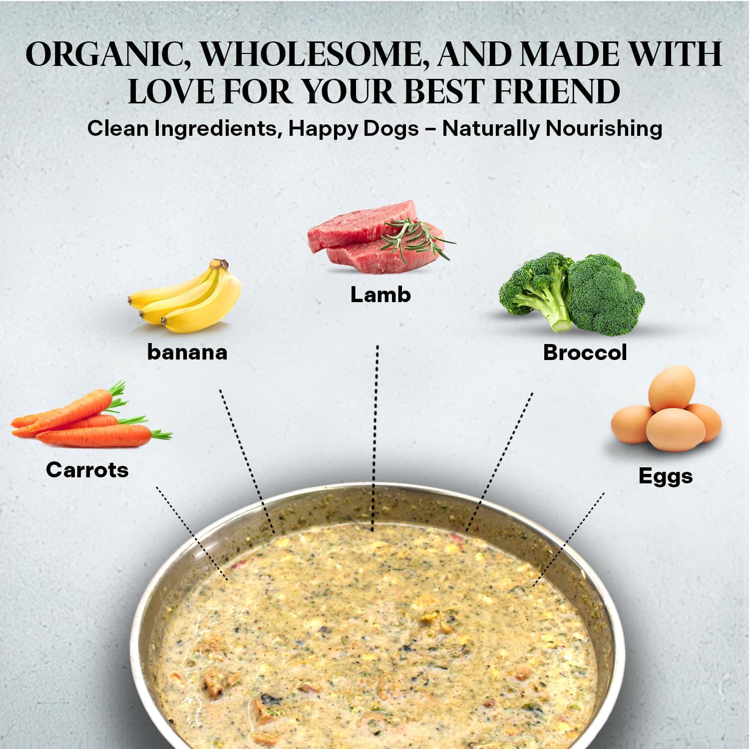 Healthy Dogma - PetMix Dehydrated Dog Food Bundle (Lamb & Chicken Dinner), Raw, Freeze Dried, Homemade Dog Food for Allergies & Sensitive Stomachs - 2 lbs Each