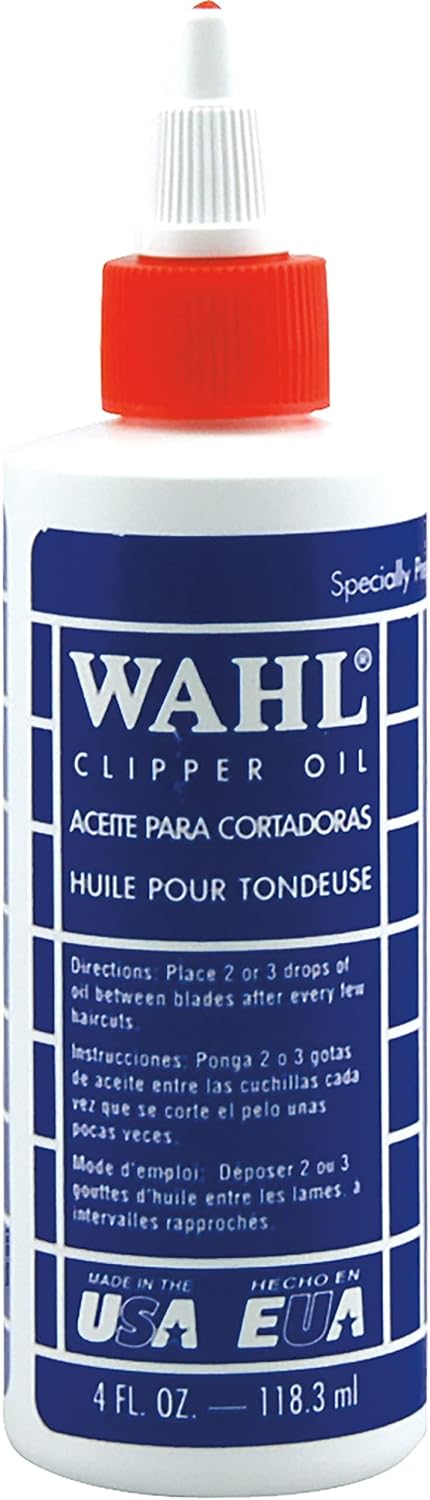 Wahl Professional Animal Blade Oil for Pet Clipper and Trimmer Blades (3310-230)
