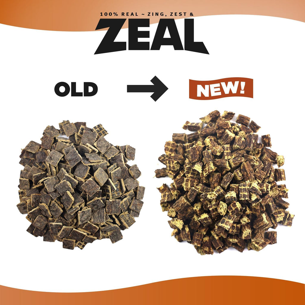 ZEAL Canada Air-Dried Beef Recipe for Dogs - High Protein, Natural Superfoods, Nutrient Rich, No Fillers, Grain Free, Complete & Balanced (Beef, 1 lb)
