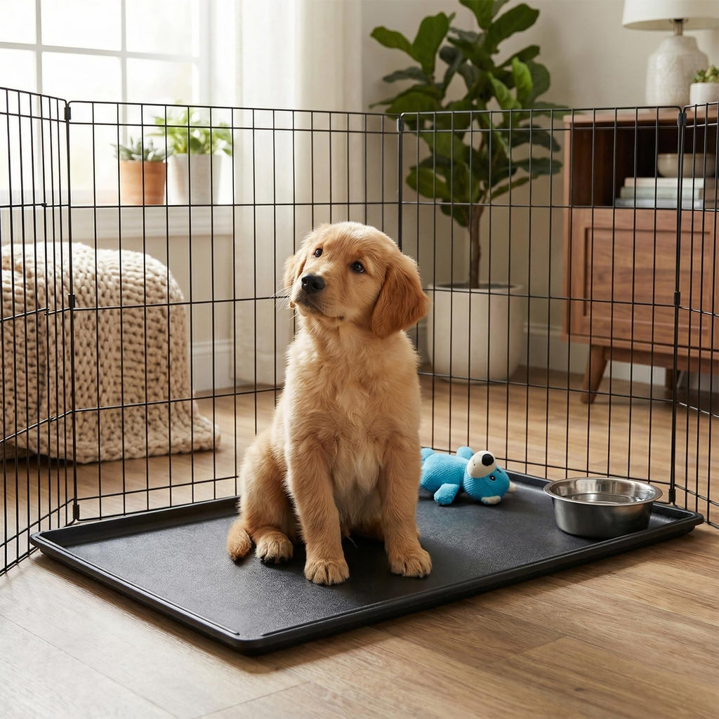 Replacement Tray for Dog Crate Pans Medium 30 Inch Plastic Bottom Pan for Pet Kennel Crate Liner Trays