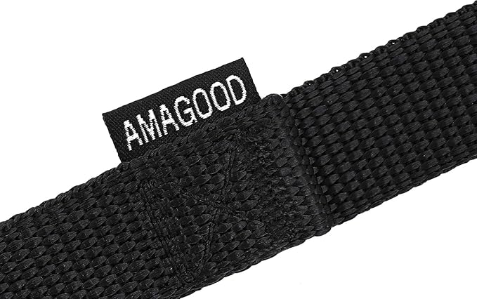 AmaGood Dog Leashes for Small Medium Large Dogs,15 ft 20 ft 30 ft 50 ft Long Dog Leashes for Dog Training,Tie Out,Play,Safety,Camping (20 feet, Black)