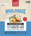 The Honest Kitchen Human Grade Wholemade™ Dehydrated Whole Grain Dog Food – Complete Meal or Dog Food Topper – Turkey 4 lb (Makes 16 lbs)