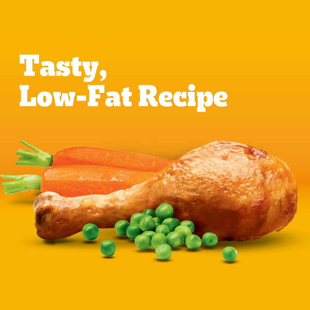 Pedigree Healthy Weight Adult Dry Dog Food, Chicken and Vegetable, 14 lb | Low-fat recipe, complete & balanced, 36 vitamins & minerals, protein for lean muscle support, prebiotic fiber for digestion