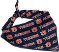 Auburn Tigers Officially Licensed Bandana for Dogs and Cats | Fits Pets Great Gift Idea | Easy-to-Tie (Small, 13")