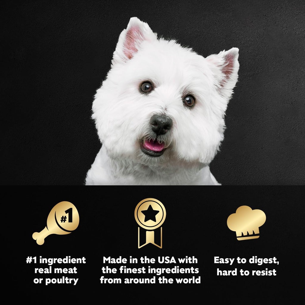 Cesar Classic Loaf in Sauce Wet Dog Food, Variety Pack, 3.5 oz, 60 Count | Made in USA, No fillers or artificial flavors, slow-cooked juicy texture, works as a meal or food topper, easy peel trays