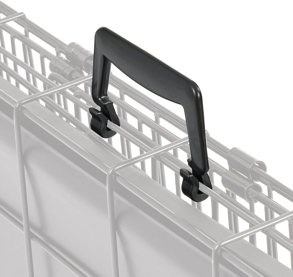 MidWest Homes for Pets Replacement Plastic Handle for Dog Fold and Carry Crate, Black, Handle-1