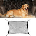 Car Dog Guard for Dodge Ram 2500/3500 2002-2024 2025, Backseat Mesh Dog Car Divider Net, with Hook, Layer Thickened Durable Nylon