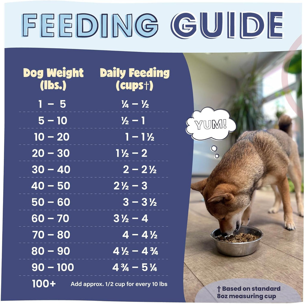 Pawstruck Air Dried Dog Food with Real Beef, Grain-Free, Made in USA, Non-GMO & Vet Recommended, High Protein Limited Ingredient Full-Feed for All Breeds & Ages, 2lb Bag
