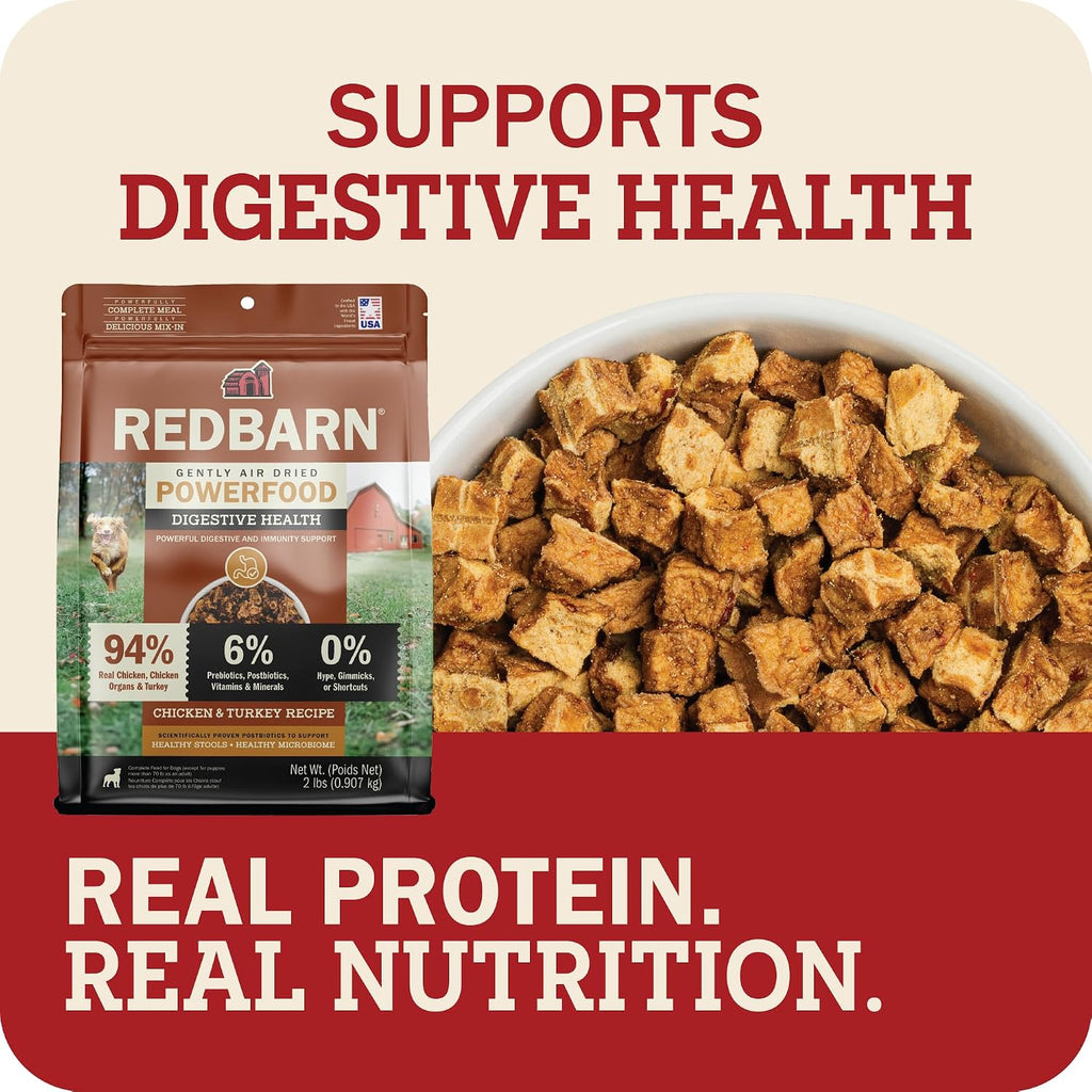 Dog Air Dried Chicken & Turkey Gut Health Recipe 2.5oz Trial EACH 12ct