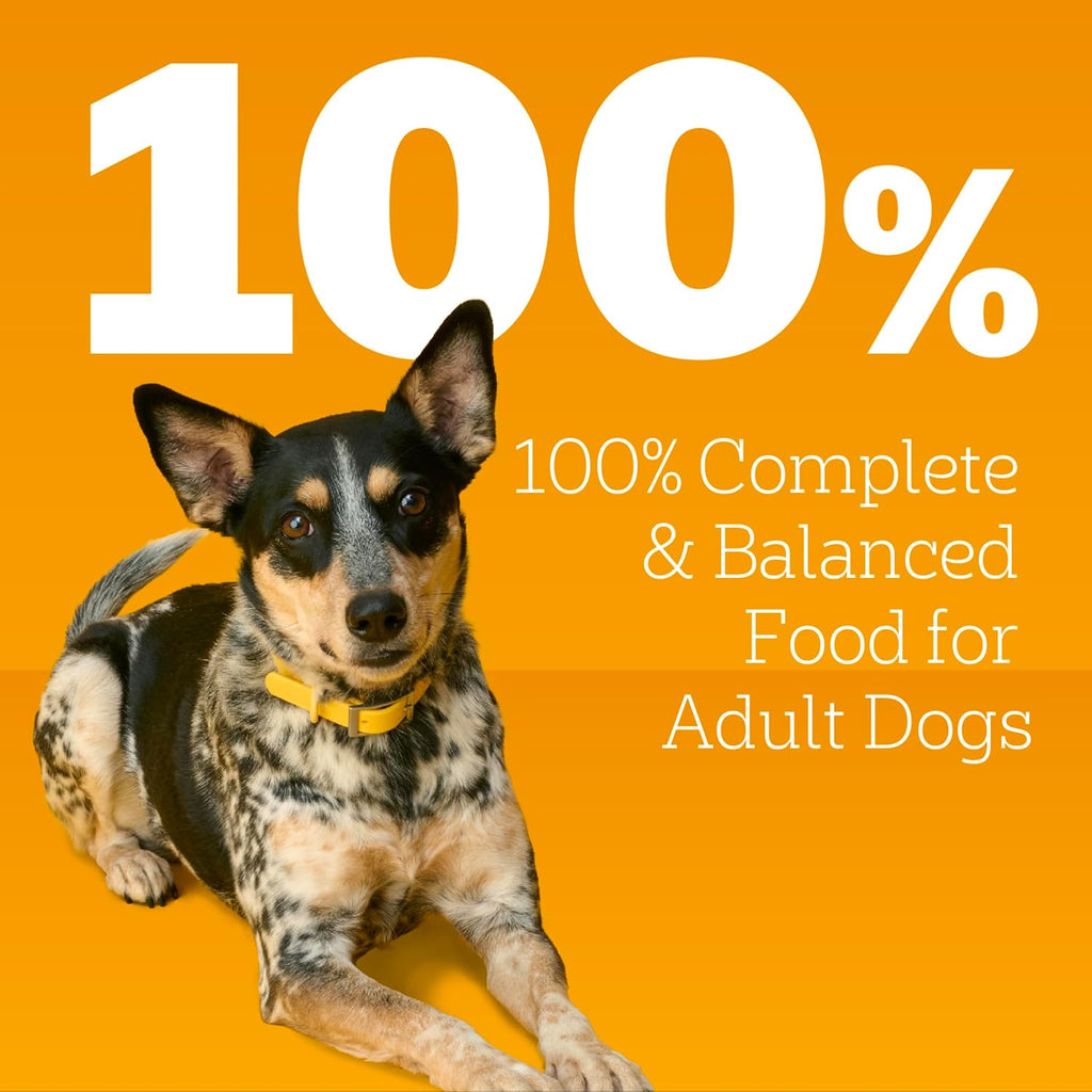 Pedigree Chopped Weight Management Wet Dog Food, Chicken, 13.2oz, 12 Count | Real chicken #1 ingredient, low fat, 100% complete & balanced, made in USA, use as topper or serve alone, low fat
