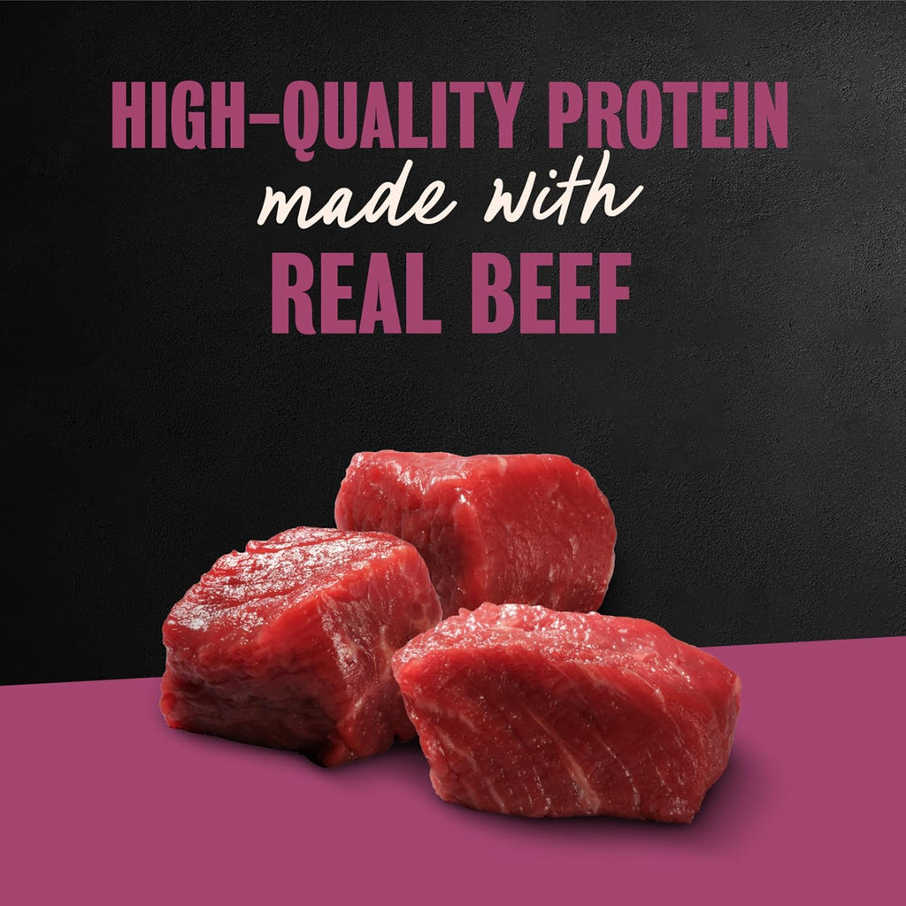 Cesar Wet Dog Food, Steak Lovers Variety Pack, 3.5 oz, 36 Count | Real meat #1 ingredient, easy peel trays, 100% complete & balanced, no fillers, no added sugar, no artificial flavors