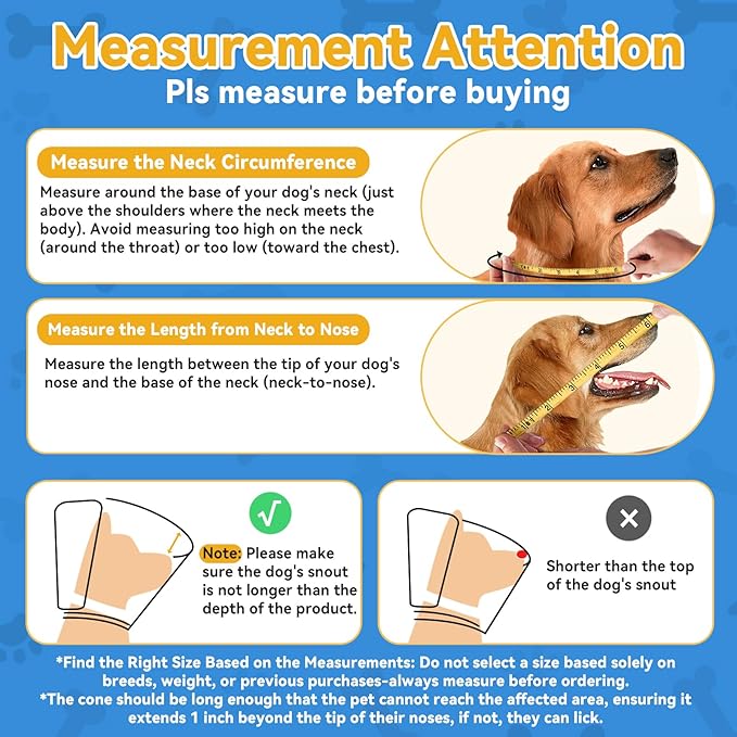 Upgraded Dog Cone Collar for Large Medium Dogs, Soft Dog Cone with Double-Layer Design, Adjustable Pet Recovery Collar for Dogs After Surgery, Elizabethan Collar (XL, Blue)