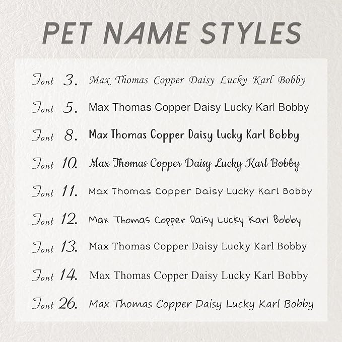 Anavia Personalized Pet ID Tags, Stainless Steel Glossy Laser Engraved Dog Cat Collar Name Tags, Multiple Colors Shapes Sizes (Bone, Small)