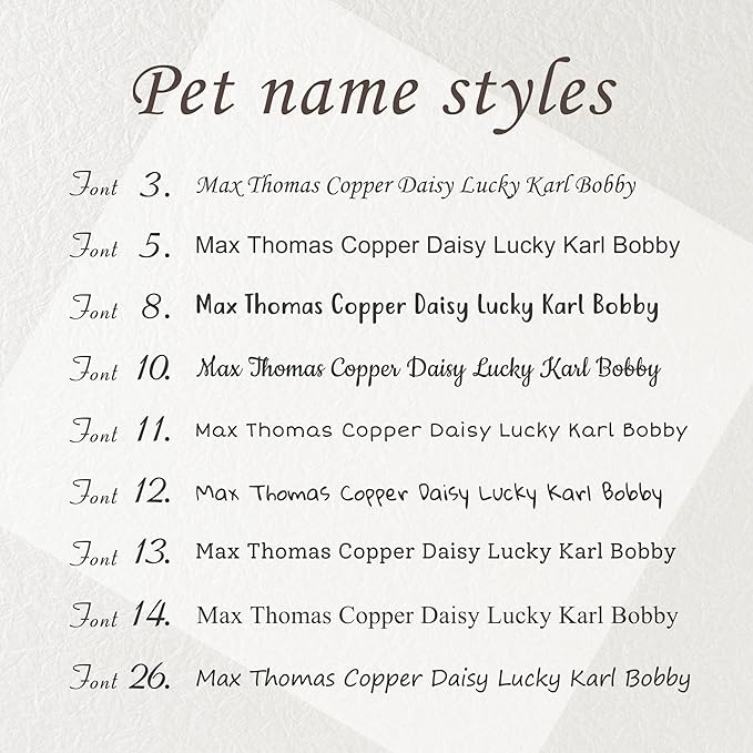 Anavia Slide On Silent Pet ID Tags, S/M/L/XL Personalized Black Stainless Steel Colored Silicone Cat Dog Name Tag, Customized Engraved Nameplate, Quiet Chew-Proof Pet Collar Tag (Pink, X-Large)