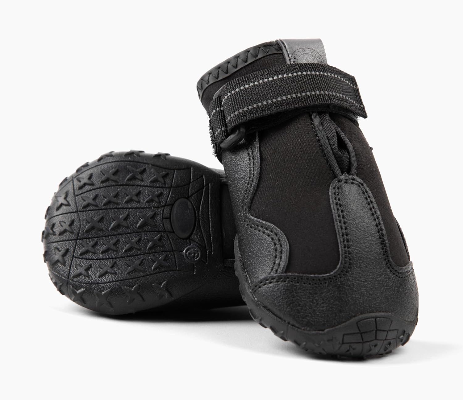 Premium Dog Shoes for Hiking, Rain, Mud, and Hot Concrete - Protective Dog Boots and Booties for Large and Medium Size Dogs - Durable Outdoor Dog Shoes (Size 5 (2.25-2.5" paw Width) Medium)