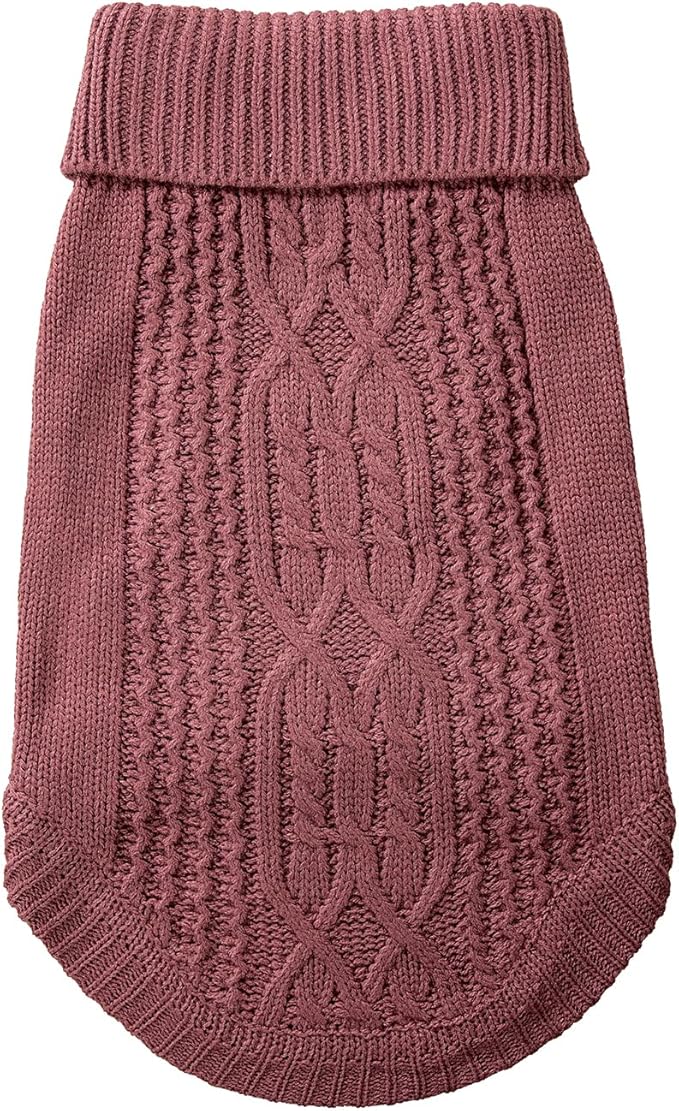 Stretchy Cat Sweater - 17 Colors & 6 Sizes | Snug Winter-Ready Knit for Boy/Girl Cats & Kittens(Maple Leaf Red, Small)