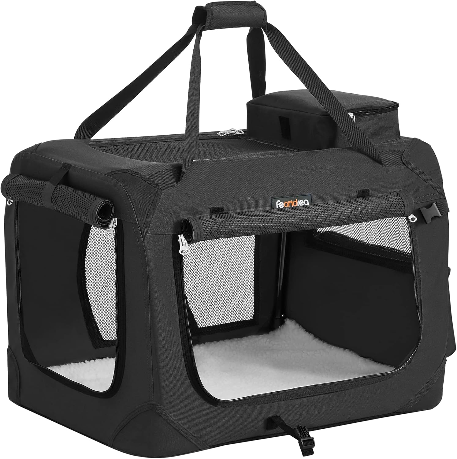 Feandrea Schwarz Pet Carrier M