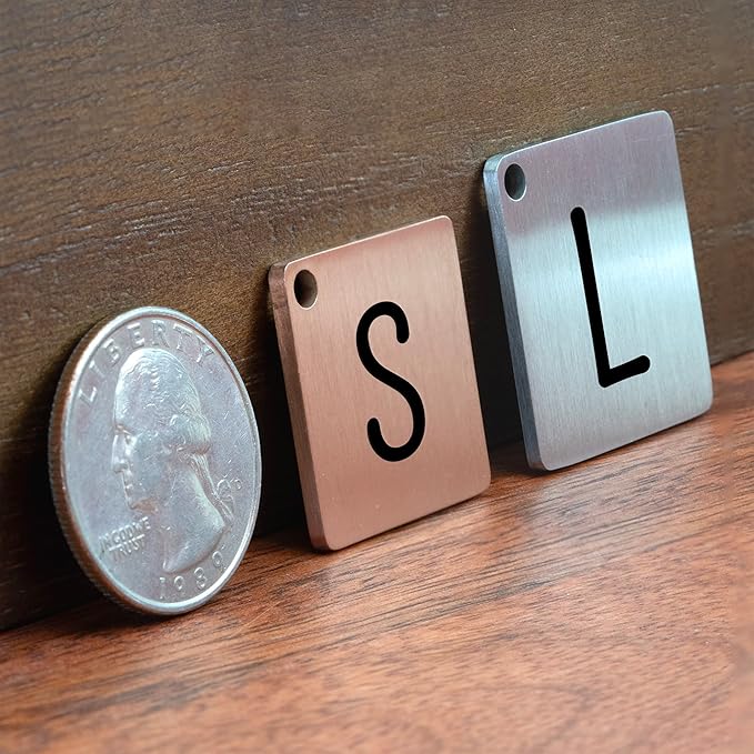 Ultra Joys Stainless Steel Pet ID Dog Name Tag - Personalized Front and Back Engraving, Customized for Dogs and Cats, Optional Both Sides Engraving, Diamond Mountain Rose Gold Small