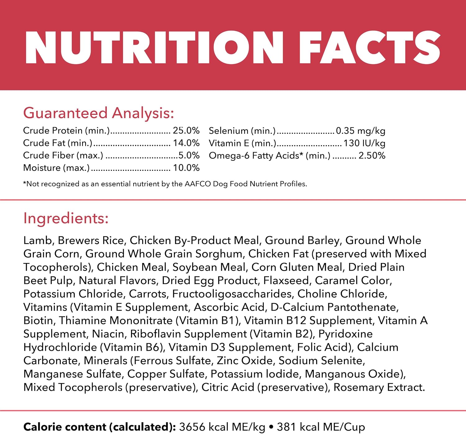 IAMS Proactive Health Minichunks Dry Dog Food, Lamb & Rice, 30 lb | Real Lamb #1 Ingredient, Omega-6 Fatty Acids for Skin & Coat, Natural Fiber & Prebiotics, No Fillers or Artificial Flavors