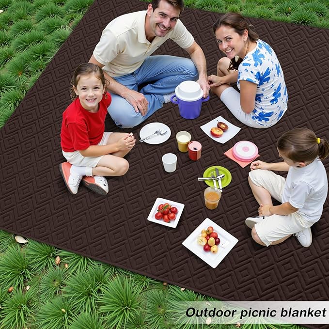 hyha Waterproof Dog Blanket, Soft Dog Bed Cover Pet Blankets, Waterproof Sofa Couch Cover for Dogs Washable, Reversible Pet Couch Covers for Sofa Furniture (82x102 Inch, Chocolate/Beige)