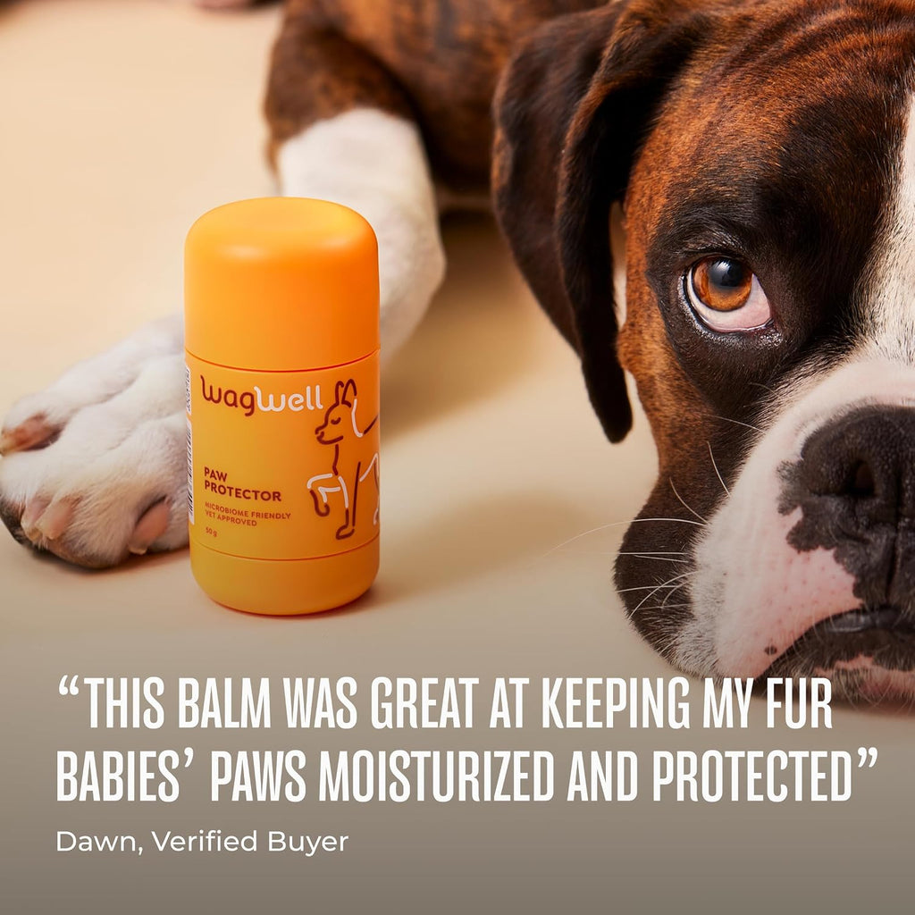 Paw Protector, Lick-Safe Dog Paw & Nose Balm for Hot Pavement | Dog Paw Balm for Hot Pavement & Cold Weather, Hydrates & Protects Paws, Easy to Apply, Vet-Approved & Dermatologist Tested