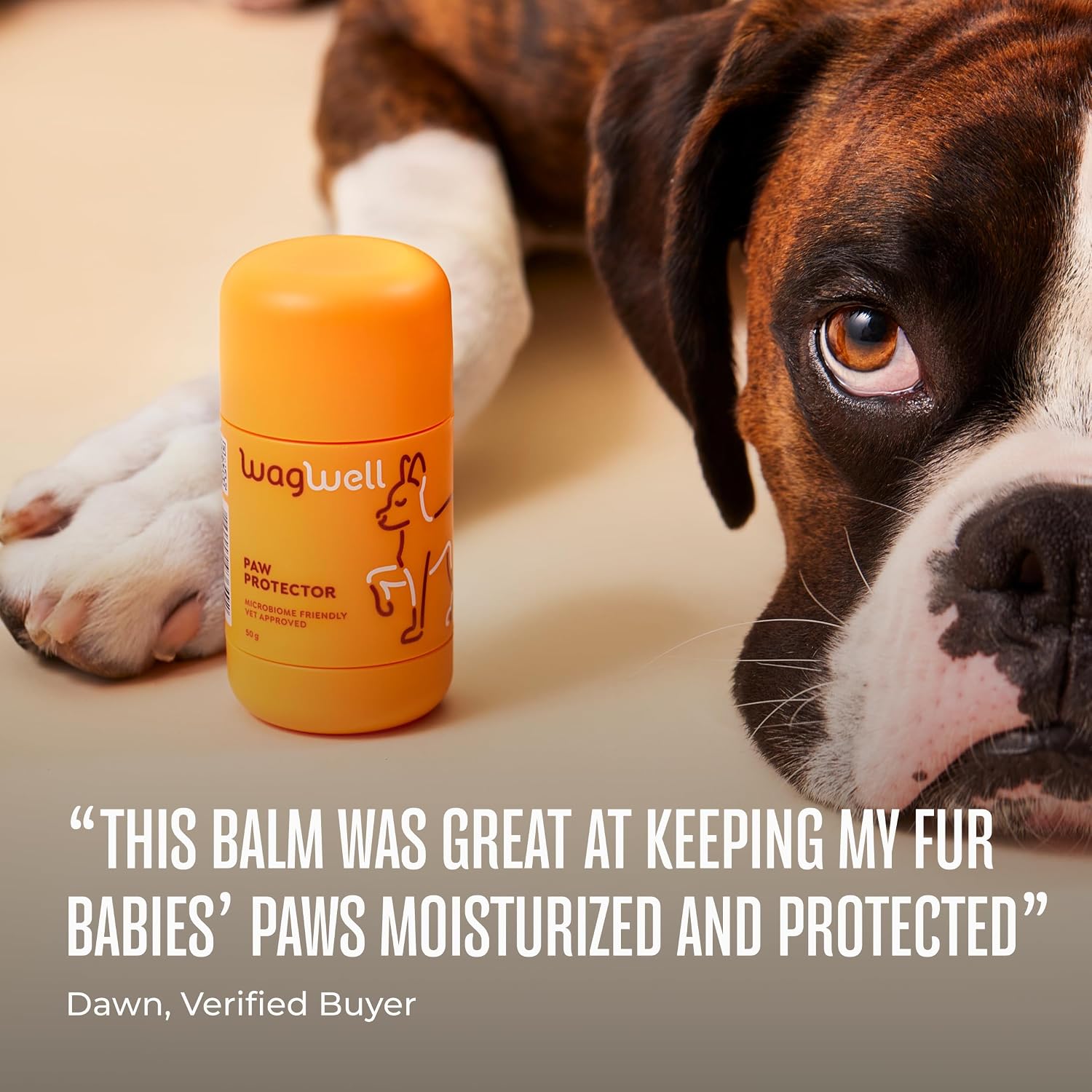 Paw Protector, Lick-Safe Dog Paw & Nose Balm for Hot Pavement | Dog Paw Balm for Hot Pavement & Cold Weather, Hydrates & Protects Paws, Easy to Apply, Vet-Approved & Dermatologist Tested