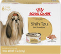 Royal Canin Shih Tzu Adult Wet Dog Food, 3 oz, 6-Pack | Skin & Coat Support, Heart Health, For Adult Shih Tzus 10+ Months, Loaf in Sauce, Developed by Veterinarians