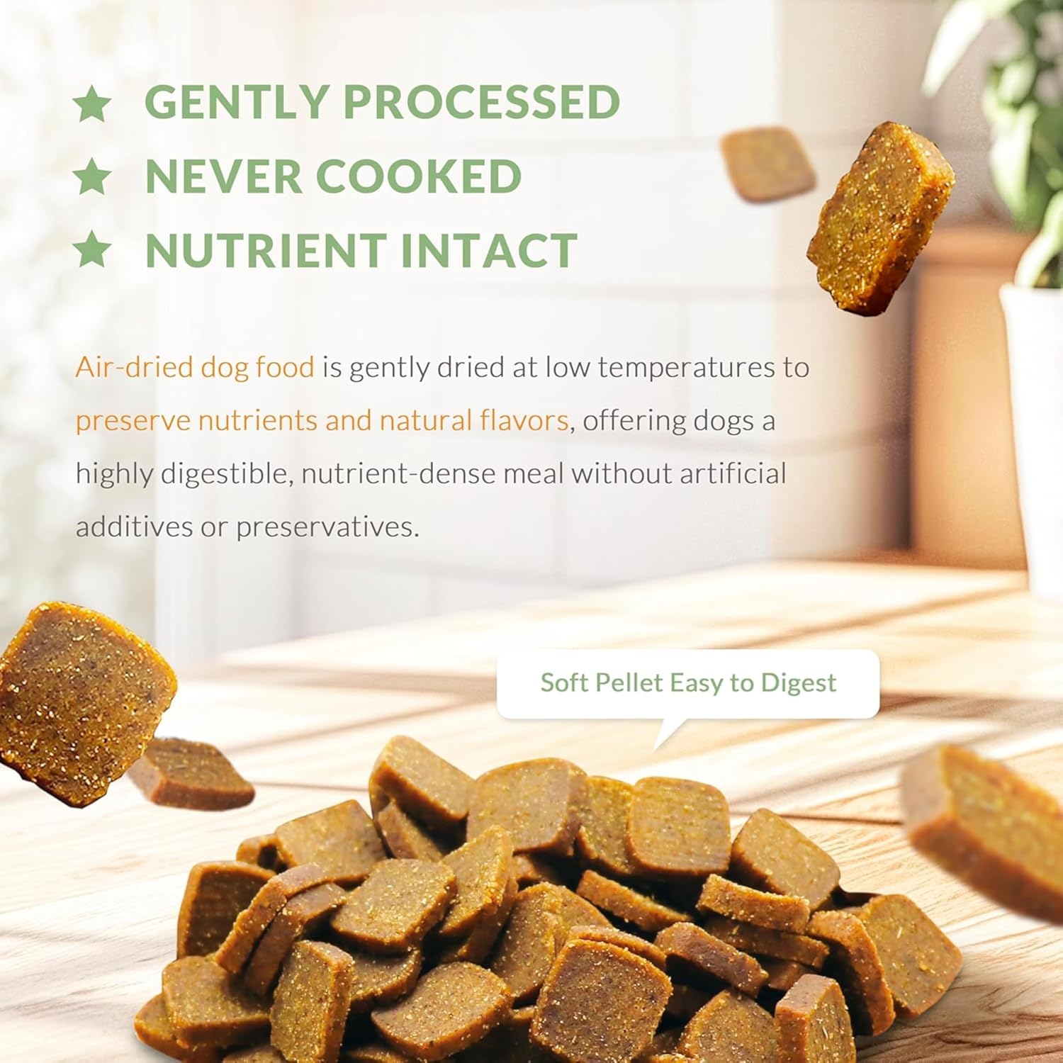 Herz Air-Dried Dog Food, High Protein, New Zealand Grass-Fed Beef, 2 lb