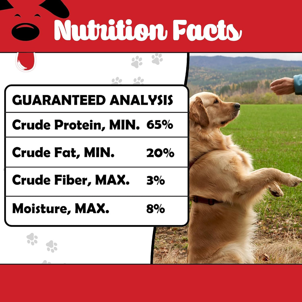 Winni Treats Freeze Dried Chicken Hearts for Dogs - Single Ingredient, Preservative-Free, Premium Chicken Hearts, High in Protein for Strong Muscles, Low in Fat, Healthy Dog Treats (3.75 Ounces)