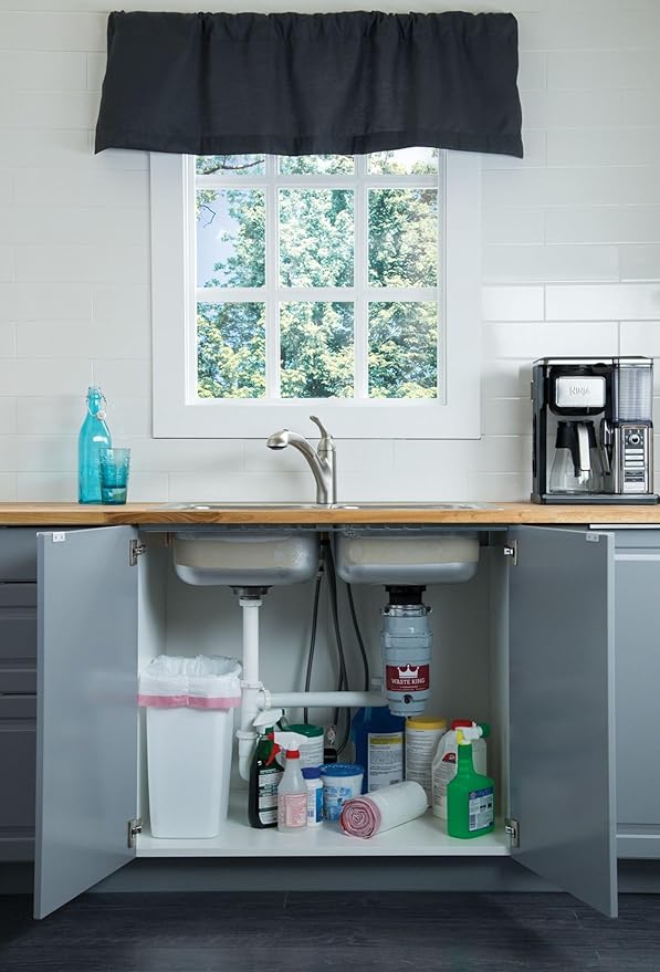 Waste King Garbage Disposal for Kitchen Sink with Power Cord, L-1001