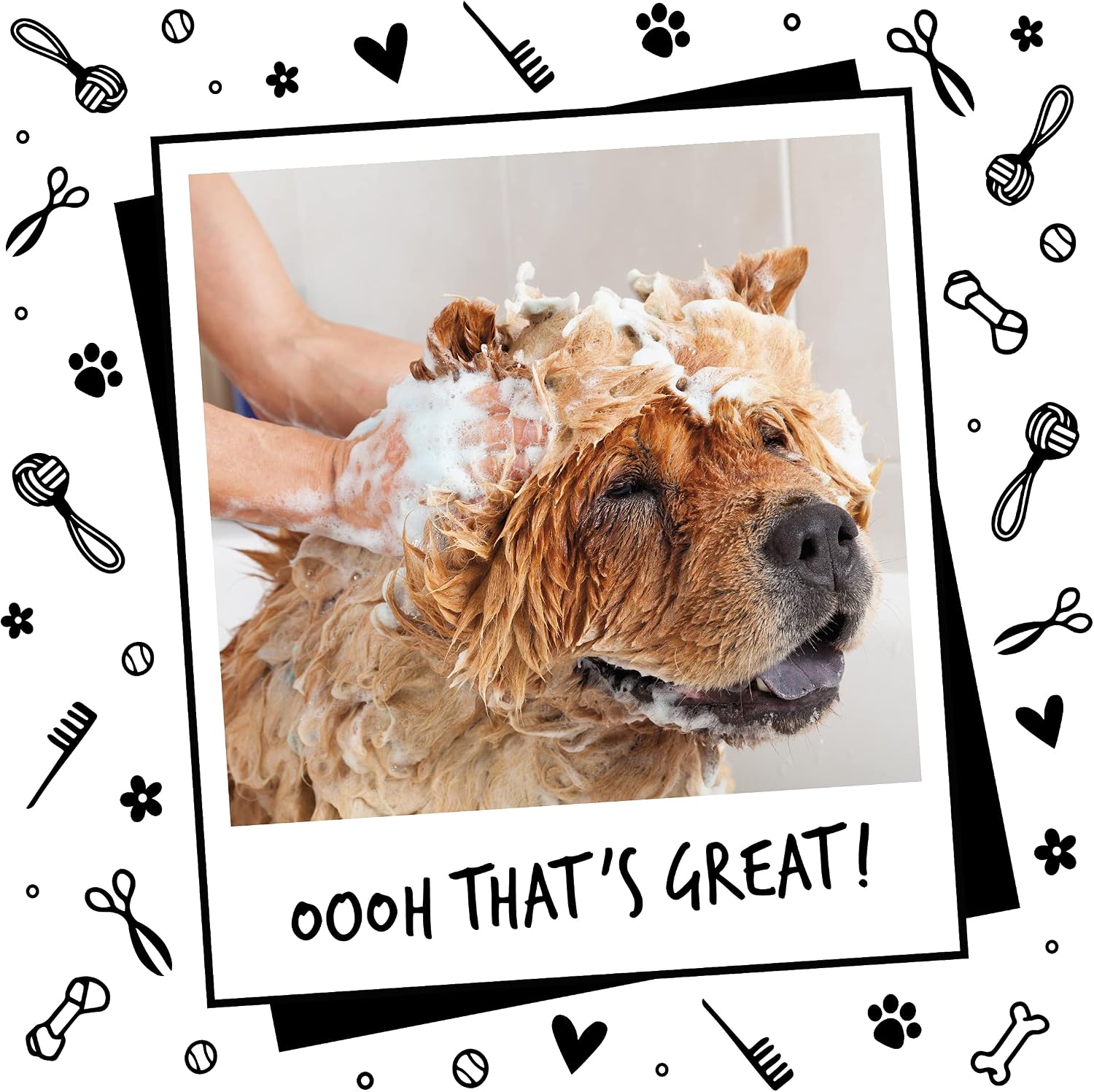 BUGALUGS Dog Shampoo with a Distinctive One in a Million Fragrance - Natural Dog Grooming Shampoo Products for Smelly Dogs with Fragrance, Puppy Professional Groom Shampoo & Conditioner (33.8 FL Oz)