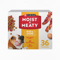 Purina Moist and Meaty Rise and Shine Awaken Bacon and Egg Flavor Soft Dog Food Pouches - 36 ct. Box