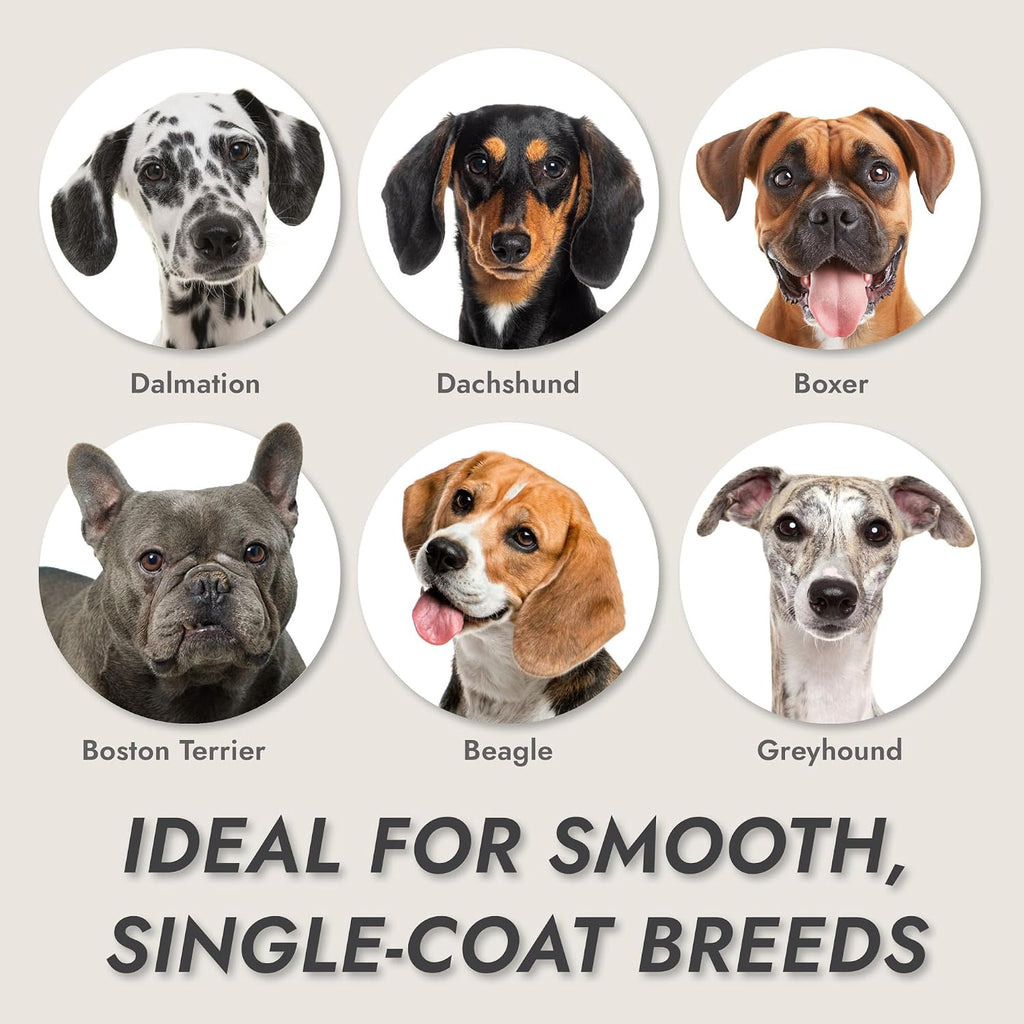 Kong 2-Speed Dog Clipper Grooming Kit Waterproof 6 Combs Medium Coat Types