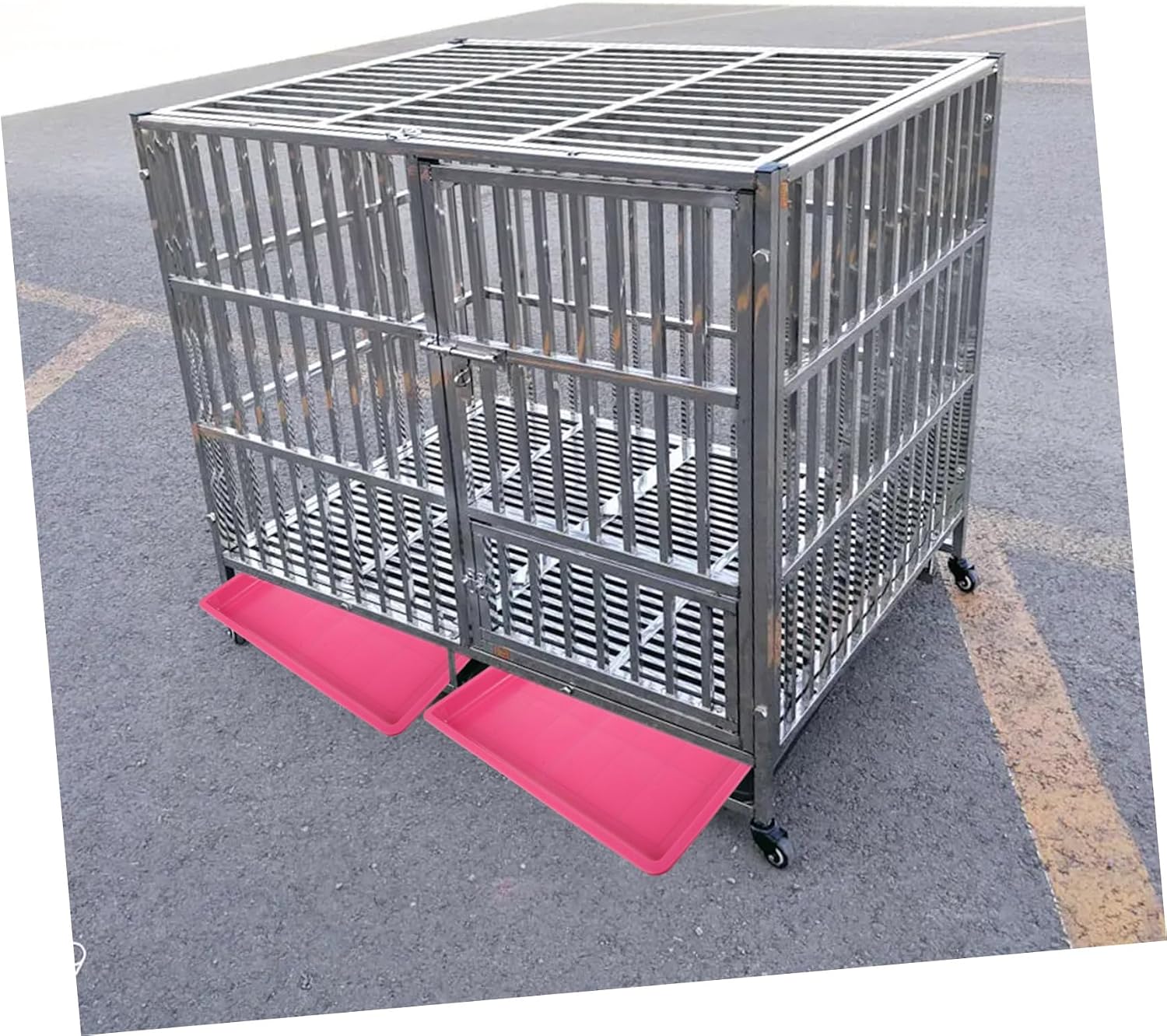 Abaodam Pet Cage Supply Dog Crate Accessory Extra Large Dog Pee Tray Replacement Crate Pan Parrot Cage Bottom Tray Parakeet Toilet Pan