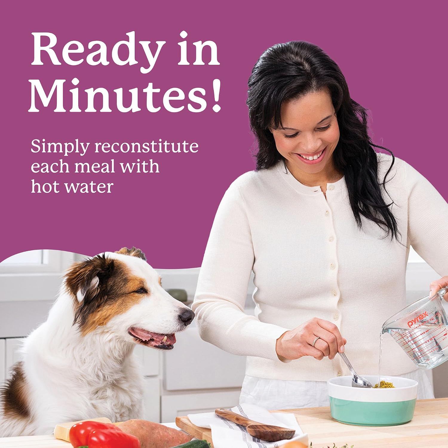 Dr. Harvey's Every Dog Health, Meal with Dehydrated Beef (5 lb) | Complete & Balanced - Organic Whole Grains, Vegetables & Probiotics - Makes 20 Lb of Food