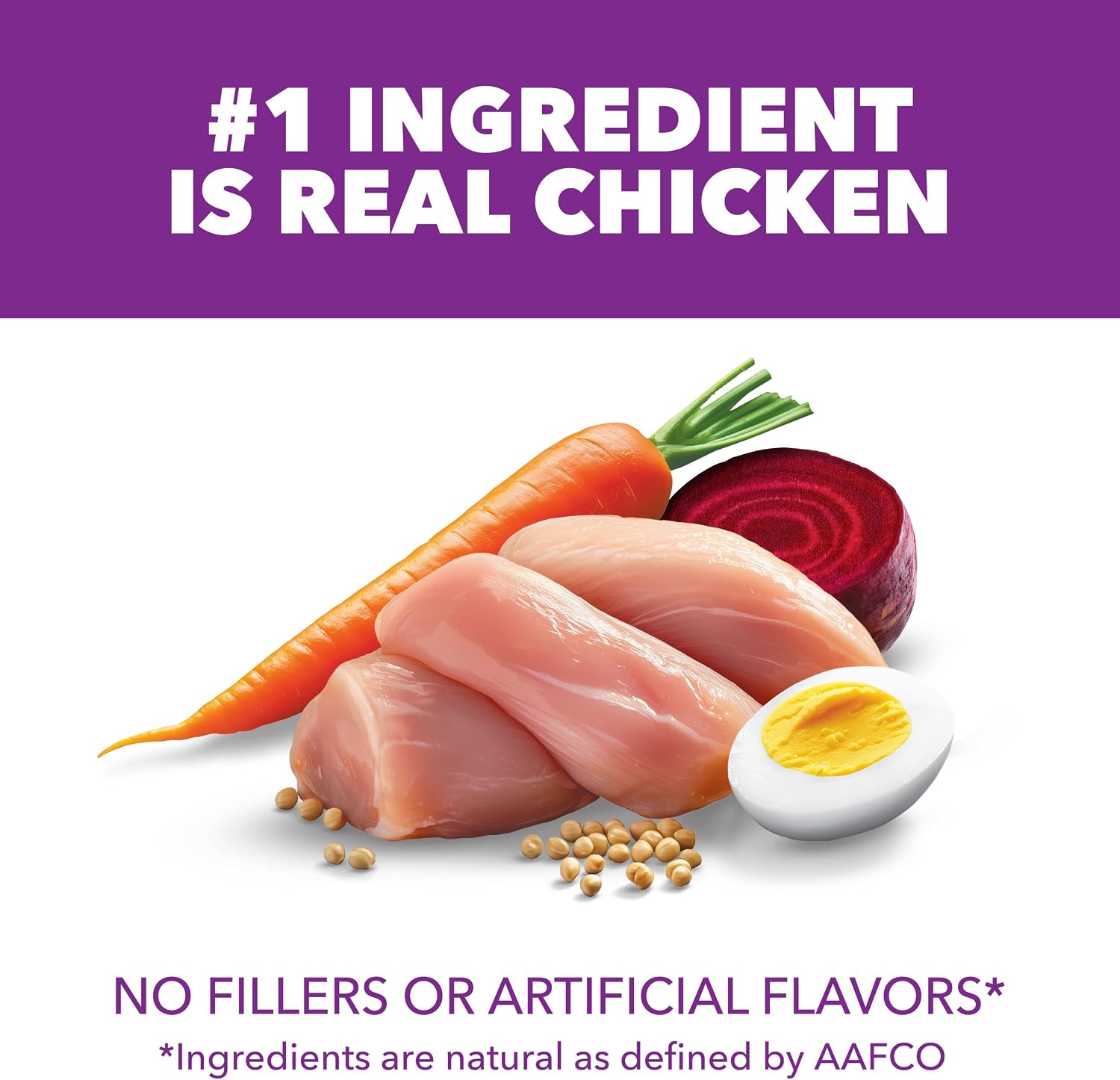 IAMS Advanced Health Healthy Digestion Dry Dog Food, Chicken, 13.5 lb | Real farm-raised chicken #1 ingredient, 0% fillers, natural fiber & prebiotics, supports digestive health