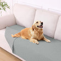 hyha Waterproof Dog Blanket, Soft Pet Bed Blankets, Waterproof Sofa Couch Cover for Dogs Washable, Reversible Pet Couch Covers for Sofa Furniture (40x70 Inch, Grey/Light Grey)