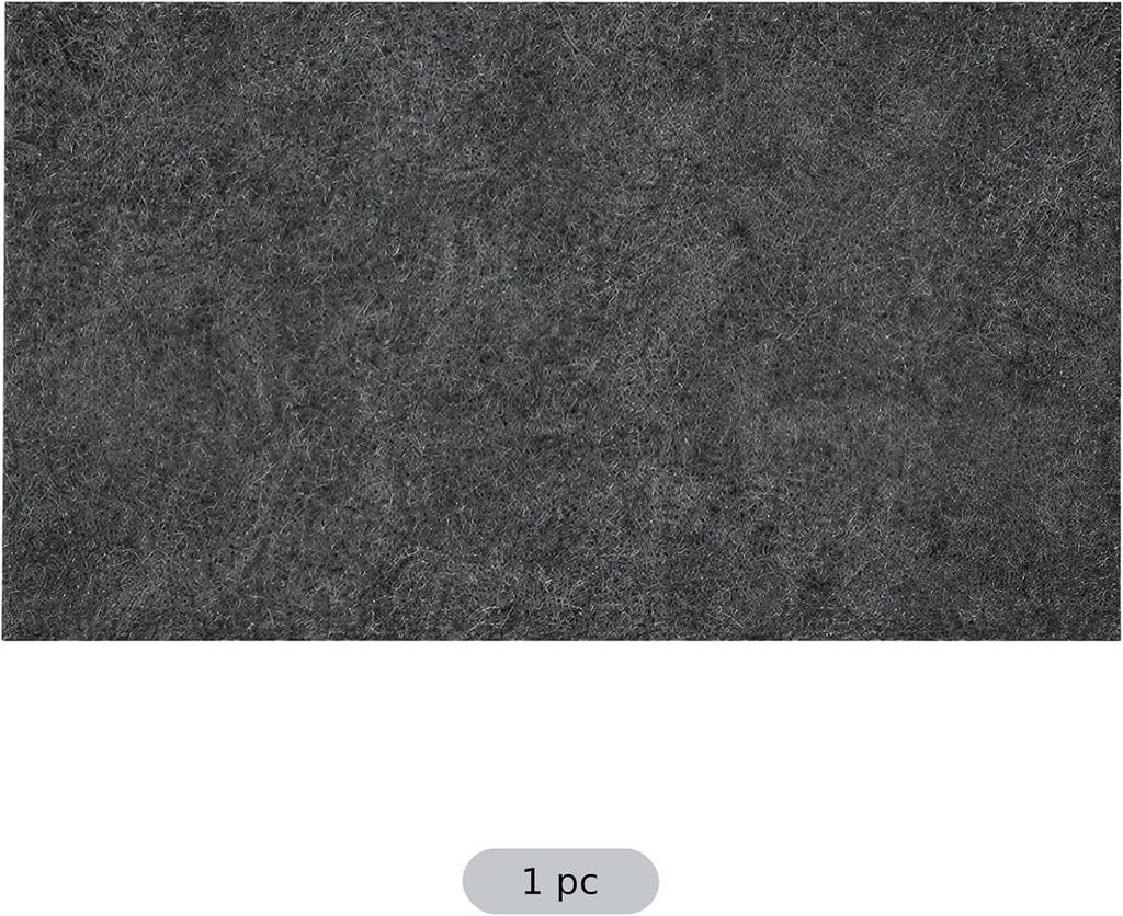 Dog Crate Mat, Dark Gray Rectangular Kennel Mat for Crates, Under Dog Crate Mat Floor Protector, Washable Reusable Felt Pet Pad for Cage Bottom and Indoor Floor Protection