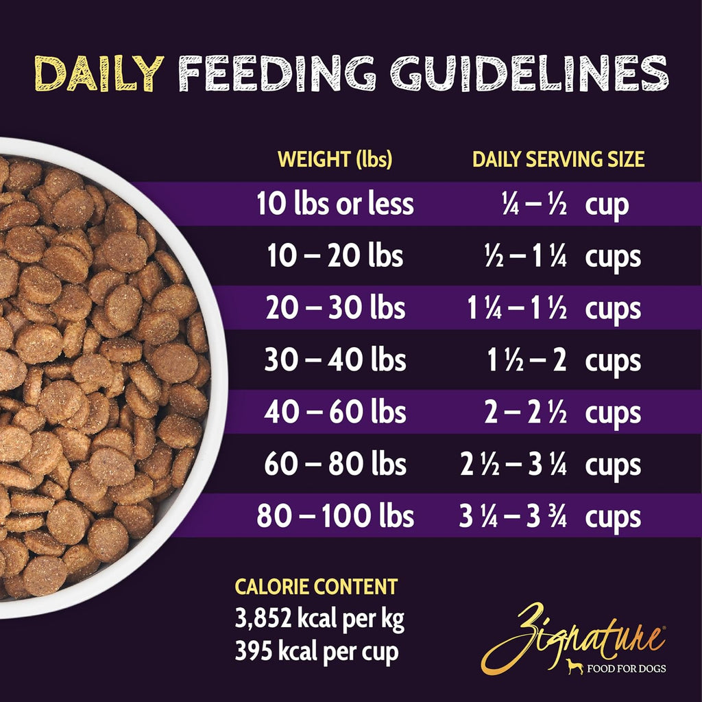 Zignature Select Cuts Turkey Formula Dry Dog Food 4lb (Pack of 2)