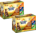 Nature’s Recipe Grain Free Chicken Recipe, Chicken & Venison Recipe and Chicken & Duck Recipe in Savory Broth Variety Pack Wet Dog Food, 12-2.75 oz. Cups, 2 Count
